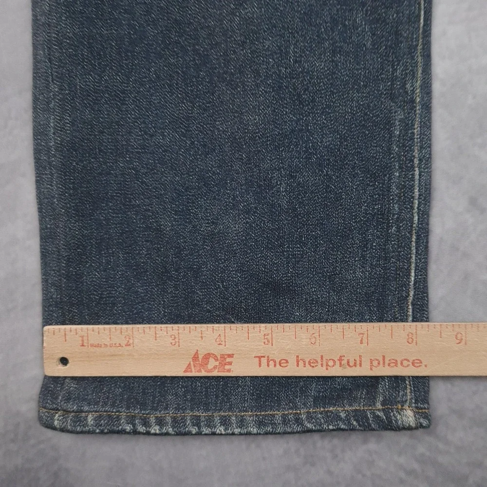 Rag & Bone Miramar Pants Mens 33 Blue Fit 4 Straight Cotton Terry